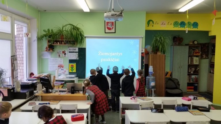 Spalio ir lapkričio mėnesiais lankėmės Vilniaus miesto darželiuose ir mokyklose