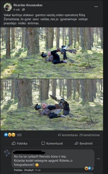 Gamtos vertybių aukos vardan savimeilės: Ričardo Anusausko istorijos