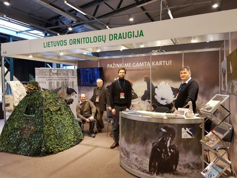 Lietuvos ornitologų draugija dalyvavo parodoje ADVENTUR 2018