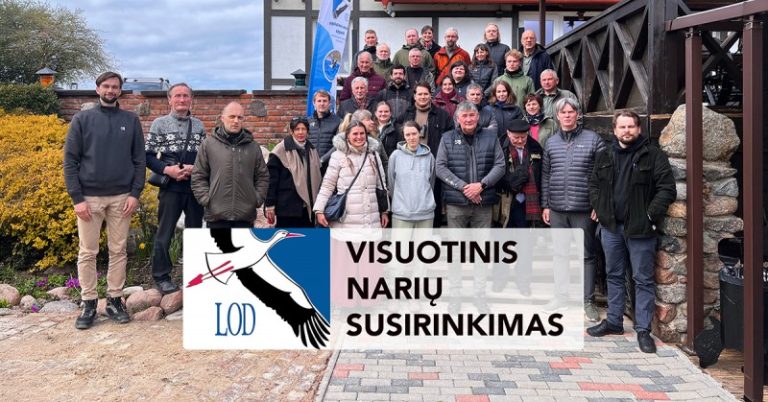 2025 m. kovo 29-30 d. organizuojamas LOD visuotinis narių susirinkimas