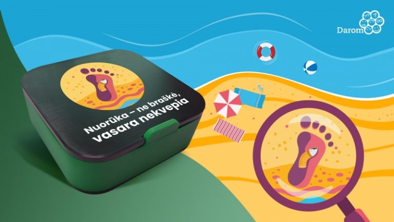 Partnerių turinys: Edukacinė kampanija „Nuorūka – ne braškė, vasara nekvepia“