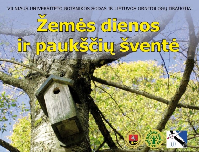 Kviečiame į žemės dienos ir paukščių šventę