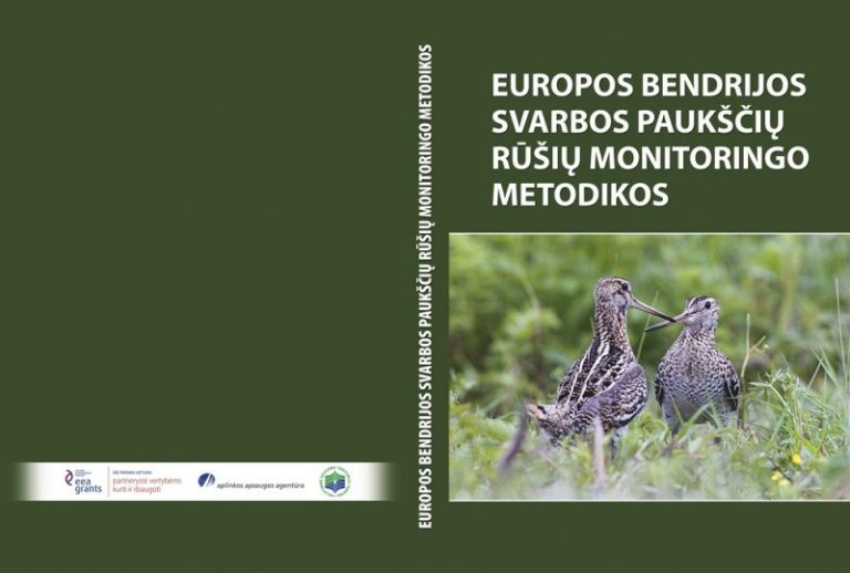 Parengtos naujos Europos Bendrijos svarbos paukščių monitoringo metodikos
