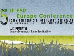 LIFE LWfG Climate projekto vadovas skaitė pranešimą Europos konferencijoje „Ekosistemų paslaugos: viena Planeta, viena sveikata“