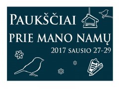 Suskaičiuokime mūsų sodus, sodybas ir kiemus lankančius paukščius