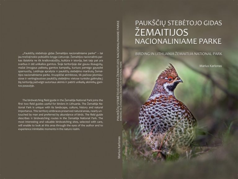 Lietuvos ornitologų draugija parengė paukščių stebėtojo gidą Žemaitijos regionui