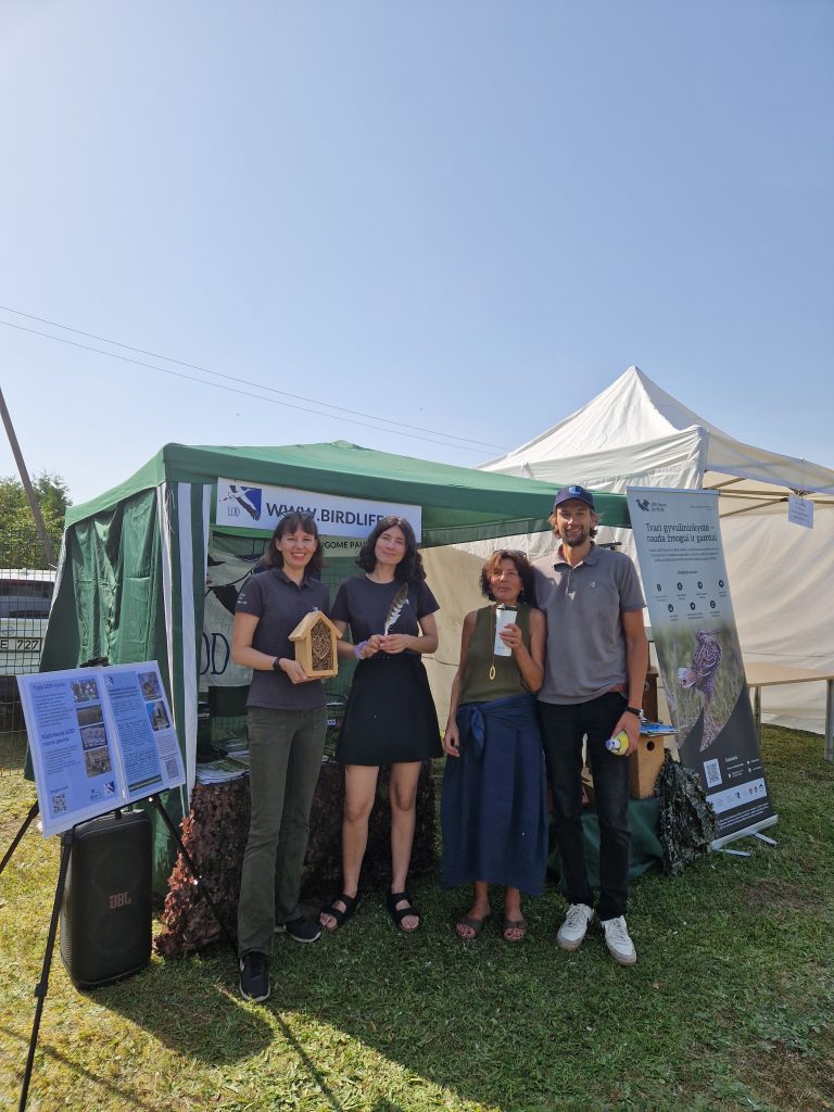 Lietuvos ornitologų draugija dalyvavo Paluknio bendruomenės renginyje