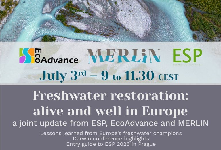 Draugijos darbuotojas pristatė pranešimą tarptautiniame seminare apie gėlavandenių ekosistemų atkūrimą