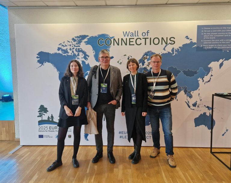 Draugijos atstovai dalyvavo EUROPARC 2025 konferencijoje