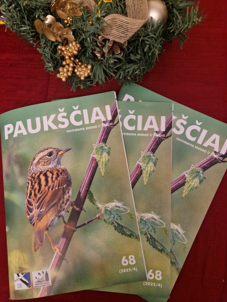 Kviečiame skaityti žurnalo „Paukščiai” 68 numerį!