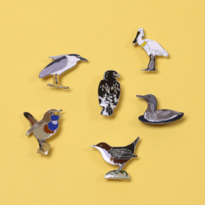 Ženkleliai "Reti sparnuočiai Nr.2"