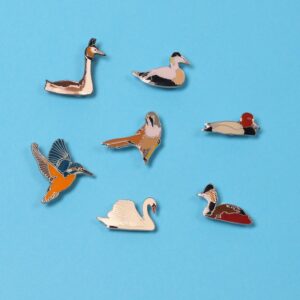 Ženkleliai "Vandenų paukščiai" (Nr.6)