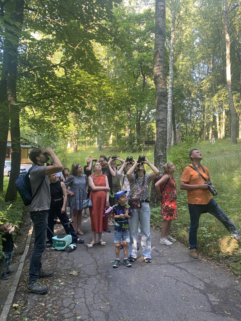 Markučių dvare – LOD edukacija ir pažintinis paukščių stebėjimo žygis