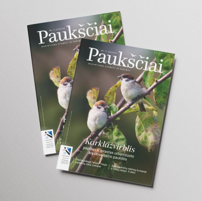 Kviečiame skaityti žurnalo „Paukščiai” 71 numerį!