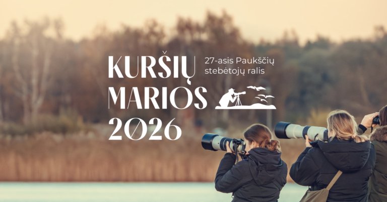 Registracija į 27-ąjį paukščių stebėtojų ralį „Kuršių marios 2026“